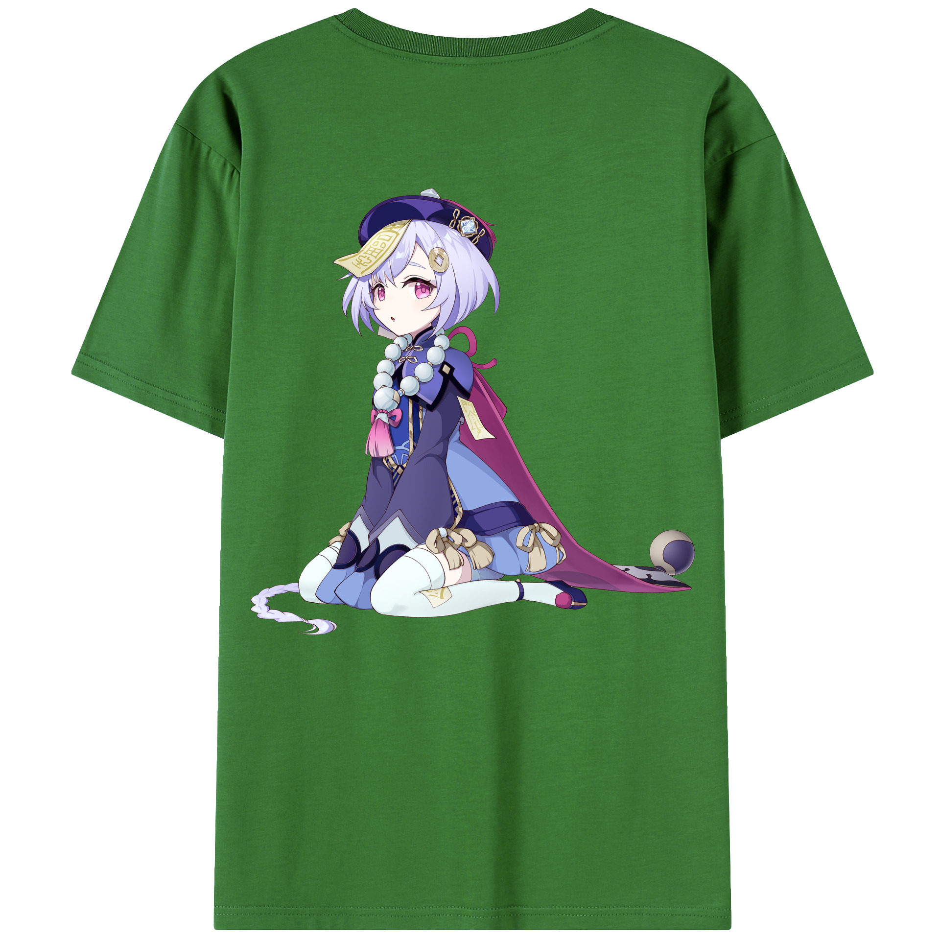 げんし神 七七 なな  genshin Nana レディース半袖Tシャツ(バックプリント)